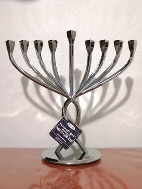 "Facets Of Light" Hanukkah Menorah